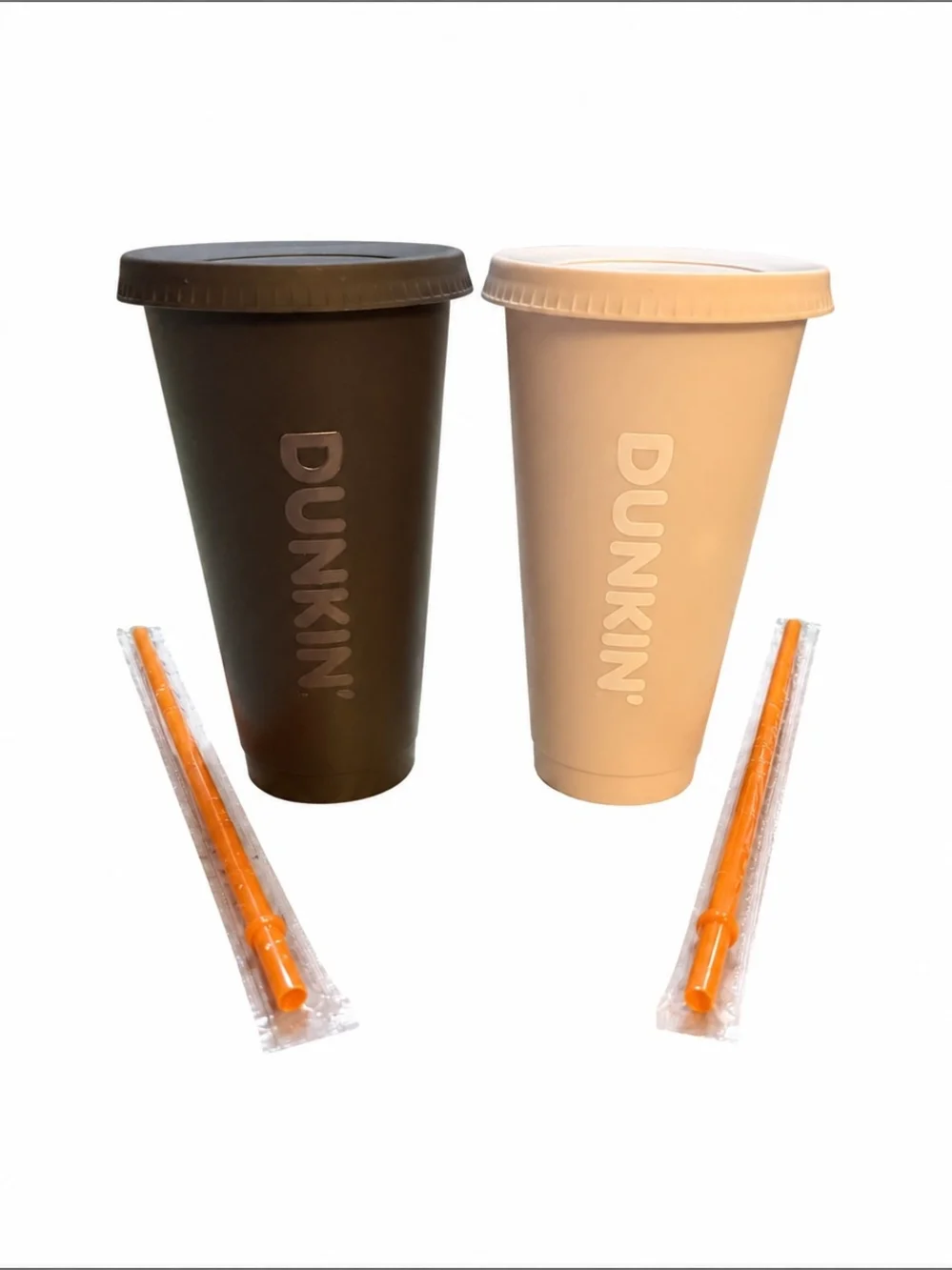 Parke x Dunkin Limited Edition 20 oz Stainless Steel Tumbler - Creme
